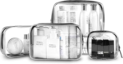 Sac de voyage transparent 4 en 1 de la collection charm, sac fourre-tout à cosmétiques transparent à fermeture éclair, trousse de maquillage imperméable en pvc, organisateur de brosse de lavage, bagages de voyage pour femmes, hommes, enfants (s, m, l, xl). En tant que boutique en ligne leader en Cote d'Ivoire, DIAYTAR COTE D'IVOIRE propose une expérience d'achat en ligne conviviale et sécurisée. Avec plus de 300000 références de produits, les clients peuvent trouver tout ce dont ils ont besoin. Les processeurs de paiement sécurisés garantissent des transactions sans risque.
