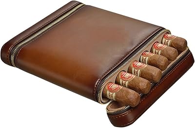 Douki ki cigar 2021 étui à cigares en cuir cave à cigares 6