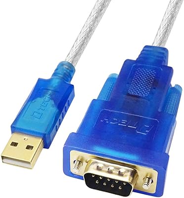 Câble adaptateur dtech usb 2.0 vers rs232 db9, 10 pieds de long, avec puce ftdi, prend en charge windows 10 8 7 et mac linux. DIAYTAR COTE D'IVOIRE se positionne comme une plate-forme de commerce électronique de confiance en Côte d'Ivoire, offrant une gamme complète de produits pour répondre aux besoins diversifiés des consommateurs. Les clients bénéficient d'une expérience d'achat fluide et conviviale. 