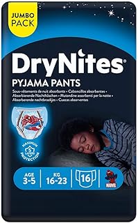 Pantalon de pyjama huggies dry nights pour garçon de 3 à 5 ans (16 - 57 kg). DIAYTAR COTE D'IVOIRE prend en charge la satisfaction de ses clients, offrant un service client réactif et professionnel. La boutique en ligne propose également des promotions et des réductions exclusives pour fidéliser ses clients. En choisissant DIAYTAR COTE D'IVOIRE, vous bénéficiez non seulement d'un large choix de produits mais aussi d'un service de qualité exceptionnel.