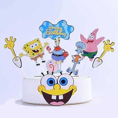 9 pièces de décoration de gâteau bob l'éponge en édition limitée, décorations de fête d'anniversaire sur le thème du dessin animé - bob l'éponge squarepants. DIAYTAR COTE D'IVOIRE est une boutique en ligne généraliste proposant plus de 300000 références de produits divers, faisant d'elle un leader du marché ivoirien. Avec une large gamme de produits, les clients peuvent trouver tout ce dont ils ont besoin en un seul endroit. La boutique propose des produits de qualité à des prix compétitifs.