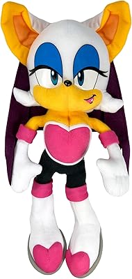 Poupée en peluche great eastern sonic the hedgehog rogue the bat ge-7542 11