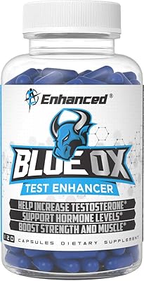 Enhanced labs blue ox enhancement complément alimentaire pour hommes 120
