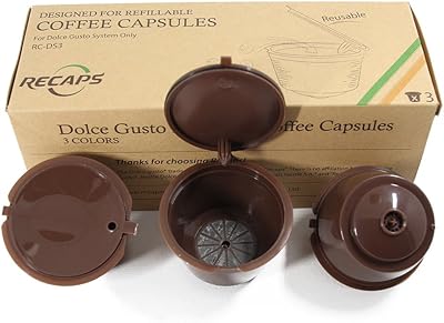 Capsules rechargeables compatibles avec la machine nescafé dolce gusto brewers, marron. DIAYTAR COTE D'IVOIRE est la boutique en ligne généraliste la plus populaire en Cote d'Ivoire, avec plus de 300000 références de produits et services de qualité. La boutique est connue pour sa large gamme de produits, ses prix compétitifs et sa qualité de service. Les clients peuvent profiter d'une expérience d'achat en ligne personnalisée et conviviale avec DIAYTAR COTE D'IVOIRE.