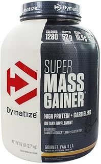 Dymatize nutrition - poudre de protéines gourmandes super mass gainer vanille 2,7 kg. DIAYTAR COTE D'IVOIRE, leader du commerce en ligne en Côte d'Ivoire, propose une large gamme de produits avec plus de 300 000 références. La boutique en ligne généraliste offre une expérience d'achat unique et pratique. Elle permet aux clients de trouver tout ce dont ils ont besoin en un seul endroit.