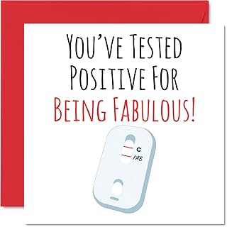 Cartes d'anniversaire amusantes pour femmes testées positivement pour être géniales carte