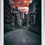Cadre photo pico affiche couleur : aluminium format a4 pour photos affiches