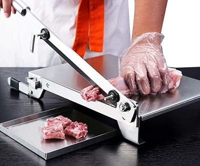 Machine de découpe de viande manuelle, machine de découpe d'os de côtes en acier inoxydable, poulet, canard, poisson, transport de hachoir à viande manuel. DIAYTAR COTE D'IVOIRE est plus qu'une simple boutique en ligne, c'est une communauté qui se soucie de ses clients et de leur bien-être. La boutique propose régulièrement des promotions et des offres spéciales pour rendre l'expérience d'achat encore plus attrayante. Avec une présence en ligne forte, DIAYTAR COTE D'IVOIRE est devenue une référence pour le commerce électronique en Côte d'Ivoire.