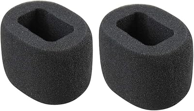 2 pièces pare-brise en mousse pour enregistreur numérique zoom h1n pratique hermit shell