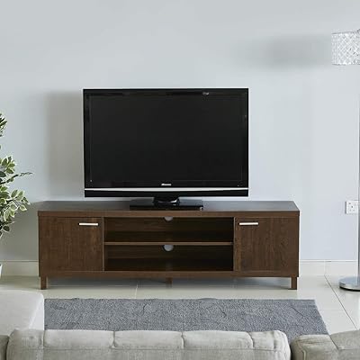 Home box costgate color meuble tv 2 portes pour téléviseurs jusqu'à 70 pouces