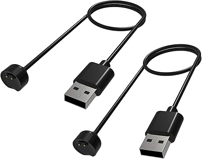 Chargeur usb, câble de charge magnétique compatible avec xiaomi mi band 5/mi band