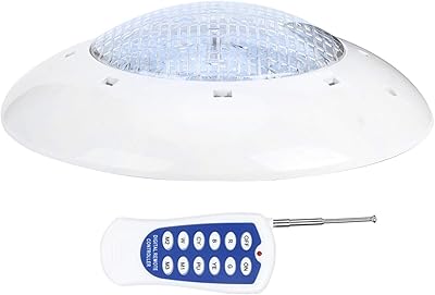 Éclairage sous-marin, lumière led décorative sous-marine colorée, fournitures d'éclairage extérieur de piscine