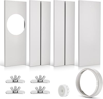 Creecoan kit d'aération de fenêtre de climatiseur portable pour tuyau d'échappement kit d'aération de fenêtre de climatiseur portable réglable de 5,9 pouces pour conduit d'air plaque d'étanchéité universelle ac pour horizontal et vertical. En tant que boutique en ligne leader en Côte d'Ivoire, DIAYTAR COTE D'IVOIRE se distingue par sa large sélection de produits et son engagement à offrir des prix compétitifs. Les clients peuvent profiter d'une navigation facile et intuitive sur le site, avec des descriptions détaillées des produits et des avis utiles d'autres clients. La boutique est constamment à la recherche de moyens pour améliorer l'expérience d'achat de ses clients.