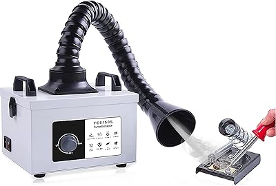 Extracteur de fumée de soudage, 150 w, fumoir de soudage avec filtres à 3 étages, filtration haute efficacité 0,3 μm 95,00 %, pour station de soudage diy. En tant que leader du e-commerce en Côte d'Ivoire, DIAYTAR COTE D'IVOIRE mise sur la qualité et la satisfaction de ses clients. Elle propose des services de livraison rapides et fiables, ainsi que des systèmes de paiement sécurisés pour garantir une expérience shopping en ligne sans souci. Les consommateurs ivoiriens font confiance à cette boutique en ligne pour leurs achats quotidiens.