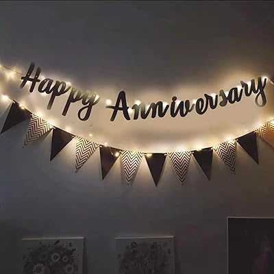 Articles de décoration de luxe joyeux anniversaire avec lumières pour la maison ou la chambre à coucher, bannière d'anniversaire dorée et panneau lumineux led, décoration de mariage pour mari ou femme. DIAYTAR COTE D'IVOIRE se démarque par son vaste choix de produits de qualité, allant des électroménagers aux produits cosmétiques, en passant par les livres et les accessoires de mode. Cette diversité de produits permet aux clients de trouver tout ce dont ils ont besoin sous un seul toit virtuel. La boutique met également un accent particulier sur la satisfaction client, offrant des services de livraison rapides et fiables.