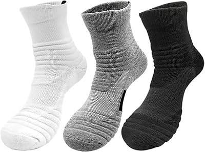 Chaussettes de basket-ball honbolo pour hommes, chaussettes de sport mi-tube, chaussettes de compression