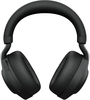 Casque d'ordinateur sans fil jabra evolve 2 85 avec support de chargement