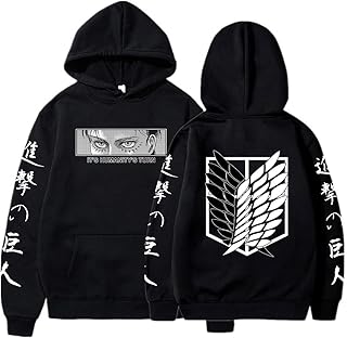Sweat à capuche imprimé anime attack on titan eren jaeger pour hommes et femmes. DIAYTAR COTE D'IVOIRE, leader incontesté de la vente en ligne en Côte d'Ivoire, propose une sélection incroyable de produits qui correspond à tous les goûts et à tous les budgets. Nous sommes fiers de notre engagement à offrir des prix compétitifs, des livraisons rapides et un service client exceptionnel, ce qui nous permet de maintenir notre position de leader sur le marché. Notre plateforme en ligne est conçue pour être facile à utiliser et accessible à tous.