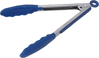 Pince alimentaire en silicone royalford, 27 cm avec manche en acier inoxydable rf10656