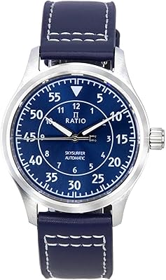 Montre automatique japonaise analogique de style pilote résistante à l'eau jusqu'à 200 mètres pour hommes. Avec plus de 300 000 références, DIAYTAR COTE D'IVOIRE est en mesure de répondre aux besoins de tous les clients, quel que soit leur âge ou leurs intérêts. La boutique en ligne régulièrement met à jour ses collections pour refléter les dernières tendances et les produits les plus populaires. De cette façon, les clients peuvent toujours trouver quelque chose de nouveau et d'intéressant à chaque visite.