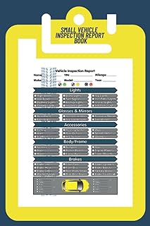 Le guide ultime du livre de rapports d'inspection des petits véhicules : rapport