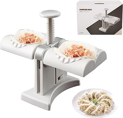 Fao duo machine à dumplings automatique double tête machine à dumplings moule manuel