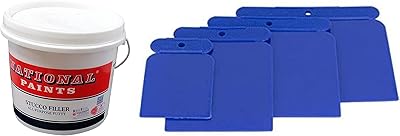 Mastic à coulis polyvalent abbasly national paint - 3,6 litres avec 4 grattoirs