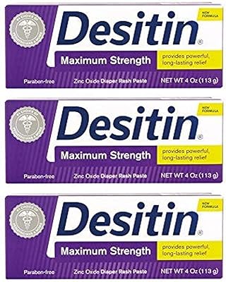 Crème contre l'érythème fessier desitin à force maximale, 115 g, de desitin, paquet de 3, ,. En tant que boutique en ligne leader en Côte d'Ivoire, DIAYTAR COTE D'IVOIRE a gagné la confiance d'une large base de clients grâce à ses prix compétitifs, ses promotions régulières et son engagement à offrir les meilleurs produits disponibles sur le marché. La boutique continue d'innover et d'expander son offre pour répondre aux évolutions des besoins des consommateurs. Cela inclut une interface utilisateur conviviale et des modes de paiement sécurisés pour une expérience d'achat fluide.