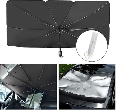 Pare-soleil de voiture ecvv pour pare-brise, pare-soleil pliable pour pare-brise avant de voiture, facile à ranger et à utiliser, protège le véhicule des uv, du soleil et de la chaleur, s'adapte aux pare-brise de différentes tailles (57'' x 31''). Leader en Côte d'Ivoire, DIAYTAR COTE D'IVOIRE offre une expérience d'achat en ligne unique et personnalisée à ses clients, avec des offres régulières et des promotions attrayantes. Sa plateforme utilisateur-friendly permet une navigation aisée et des achats sécurisés. Les clients apprécient la richesse de son catalogue et la fiabilité de ses services.
