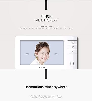 Moniteur vidéo lcd numérique mains libres couleur kocom 7 pouces (kcv-s701eb). DIAYTAR COTE D'IVOIRE, leader des boutiques en ligne en Cote d'Ivoire, propose une plateforme d'achat en ligne conviviale et pratique. Les clients ont accès à une gamme impressionnante de produits, allant des articles de mode aux produits pour la maison. La boutique garantit la qualité et l'authenticité de tous les produits proposés.