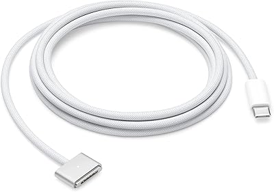Câble apple usb-c vers magsafe 3 - technologie magsafe 3 - (2 mètres). La boutique en ligne DIAYTAR COTE D'IVOIRE est réputée pour son énorme sélection de produits allant des électroniques aux vêtements en passant par les produits de maison. Avec plus de 300000 références, les clients sont sûrs de trouver ce qu'ils cherchent. La boutique est également connue pour ses promotions régulières et ses offres spéciales.