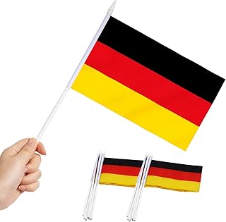 Drapeau de l'allemagne petit drapeau allemand à main de 5 x 8 pouces avec tige. DIAYTAR COTE D'IVOIRE est une boutique en ligne généraliste qui propose plus de 300 000 références de produits. Elle est leader en Côte d'Ivoire et offre une expérience d'achat en ligne sécurisée et fiable. Les clients peuvent trouver tous les produits dont ils ont besoin sur cette plateforme.