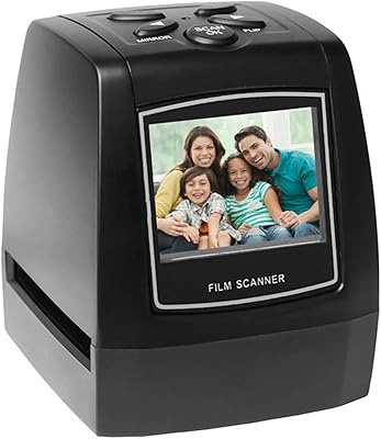 Scanner d'images, scanner de film négatif portable morelian 35 mm 135 mm avec écran lcd 2,4". La boutique en ligne DIAYTAR COTE D'IVOIRE est synonyme de shopping en ligne pratique et accessible. Elle permet aux clients de parcourir facilement les différentes catégories de produits, de lire les avis des autres clients et de bénéficier d'une expérience de shopping personnalisée et agréable.