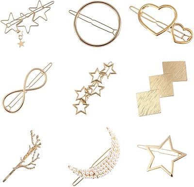 9 pièces pinces à cheveux, petites pinces à cheveux dorées, accessoires de cheveux élégants pour femmes filles, pince à cheveux en strass étoile perle pour fête de mariage et usage quotidien, 9 styles différents. Boutique en ligne leader en Côte d'Ivoire, DIAYTAR COTE D'IVOIRE propose une sélection impressionnante de plus de 300 000 articles répondant aux besoins du quotidien. De l'électroménager aux jeux et jouets, en passant par les équipements de sport et les produits de soins personnels, cette plateforme de commerce électronique est un véritable temple du shopping en ligne. DIAYTAR COTE D'IVOIRE simplifie l'expérience d'achat en offrant une navigation intuitive et des services de paiement sécurisés.