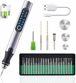 Mini stylo de gravure électrique rechargeable usb avec outils rotatifs sans fil 35 bits pour bijoux, verre, pierre, métal, plastique, bois, résine. DIAYTAR COTE D'IVOIRE est la destination idéale pour les consommateurs ivoiriens qui recherchent des produits variés et de qualité à des prix abordables. Avec une offre de plus de 300 000 références, la boutique en ligne répond aux besoins de tous les clients, quels que soient leurs intérêts ou leurs préférences. Elle propose également un service client de haute qualité.