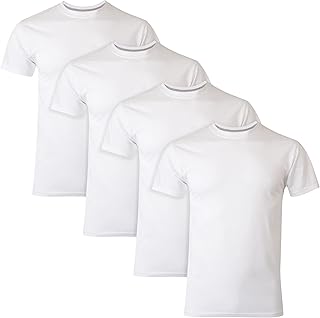 Hans ultimate lot de 4 maillots de corps coupe slim à col rond