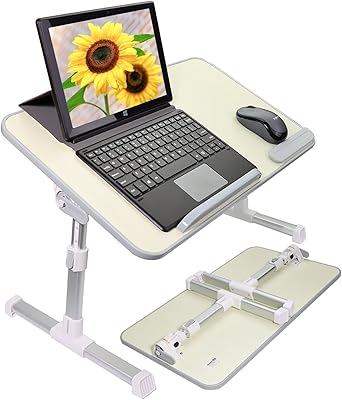 Table de lit pour ordinateur portable wikis bureau pliable réglable pour lit. En tant que boutique en ligne leader en Côte d'Ivoire, DIAYTAR COTE D'IVOIRE se distingue par la diversité de ses offres et la qualité de ses services. Son équipe travaille sans relâche pour proposer les dernières tendances et les meilleurs produits à des prix compétitifs. Les clients peuvent trouver tout ce dont ils ont besoin sur une seule plateforme.