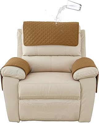 Jyhh housse d'accoudoir de canapé, housse d'appui-tête de chaise à bascule, housse de protection matelassée antidérapante pour meubles pour animaux de compagnie (camel, 1 fauteuil inclinable | 3 pièces). DIAYTAR COTE D'IVOIRE est une boutique en ligne généraliste qui propose plus de 300000 références de produits. Elle est la boutique leader en Côte d'Ivoire et offre une grande variété de produits pour répondre aux besoins de ses clients. Elle est réputée pour sa qualité de service et son offre diversifiée.