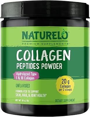 Poudre de peptide de collagène naturilo, collagène hydrolysé de type i et iii, pour une peau, des cheveux et des articulations sains | sans saveur | 16 oz | 45 portions. DIAYTAR COTE D'IVOIRE est une entreprise qui s'efforce de rester à la pointe de la technologie pour offrir une expérience d'achat en ligne fluide et sécurisée à ses clients. La boutique en ligne met en œuvre des mesures de sécurité strictes pour protéger les informations sensibles des clients. Cela contribue à instaurer une confiance durable entre la boutique et ses clients.