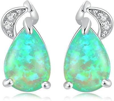 Boucles d'oreilles à tige en argent sterling ou plaqué or blanc avec opale et quartz grenat orange/vert, boucles d'oreilles hypoallergéniques de divination, bijoux cadeau pour femme 10 mm-12 mm. DIAYTAR COTE D'IVOIRE met en avant ses valeurs de qualité, de confiance et de satisfaction client. La boutique en ligne sélectionne scrupuleusement ses produits pour offrir aux clients les meilleures marques et les meilleurs prix. Les clients peuvent laisser des avis et des commentaires pour aider à améliorer la qualité du service.