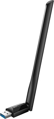 Tp - link ac1300 dongle wifi usb 3.0 à gain élevé, adaptateur wifi