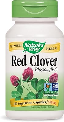 Nature's way - trèfle rouge / herbal 400 mg. 100 capsules végétariennes 54186. La boutique en ligne DIAYTAR COTE D'IVOIRE propose une expérience d'achat en ligne personnalisée et sécurisée, avec des paiements en ligne sécurisés et des options de livraison flexibles. Elle offre également un service client de haute qualité pour répondre aux questions et aux préoccupations des clients. Avec sa sélection étendue de produits et ses prix compétitifs, DIAYTAR COTE D'IVOIRE est la destination idéale pour les achats en ligne en Côte d'Ivoire.