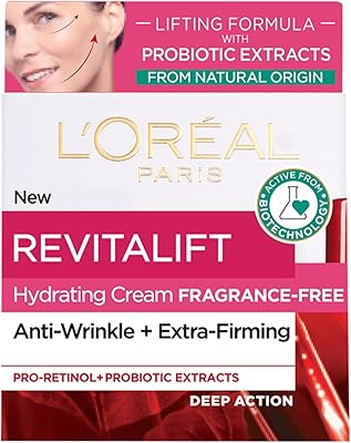 L'oréal revitalift crème de jour fermeté sans parfum aux extraits naturels de probiotiques