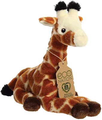 Aurora, 35004, eco nation, girafe, 8,5 pouces, peluche, marron et blanc. DIAYTAR COTE D'IVOIRE se distingue par son engagement à offrir la meilleure expérience d'achat en ligne à ses clients. Elle propose des produits de toutes sortes, des accessoires de mode aux produits électroniques, et met en avant des marques de confiance pour garantir la qualité. La boutique en ligne idéale pour les ivoiriens à la recherche de produits de qualité.