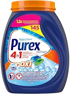 Recharges de détergent à lessive concentré purex 4 en 1 +