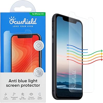 Protecteur d'écran anti-lumière bleue en verre trempé ocushield pour iphone 7/8 - dispositif médical certifié - protégez vos yeux pour un meilleur sommeil. DIAYTAR COTE D'IVOIRE, leader du commerce en ligne en Côte d'Ivoire, propose une large gamme de produits avec plus de 300 000 références. La boutique en ligne généraliste offre une expérience d'achat unique et pratique. Elle permet aux clients de trouver tout ce dont ils ont besoin en un seul endroit.