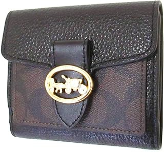Petit portefeuille georgie en tissu spécial, taille s, marron
