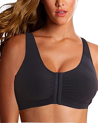 Soutien-gorge fermé sur le devant post-chirurgical de sport mastectomie sans armatures pour femme. DIAYTAR COTE D'IVOIRE, c'est la destination idéale pour les amateurs de shopping en ligne, avec une offre incroyable de produits de toutes marques et de toutes catégories. La boutique en ligne DIAYTAR COTE D'IVOIRE propose des prix avantageux, des promotions régulières et une livraison rapide pour une expérience d'achat en ligne inoubliable. Faites confiance à DIAYTAR COTE D'IVOIRE pour tous vos achats en ligne.