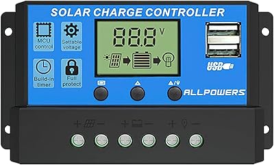 Contrôleur de chargeur solaire toutes puissances 20a, régulateur de batterie intelligent avec port usb 12v/24v. DIAYTAR COTE D'IVOIRE est une boutique en ligne qui propose une sélection impressionnante de produits, allant des produits de maison aux produits de beauté et bien-être. Avec une équipe de professionnels dédiés, la boutique en ligne offre une expérience d'achat en ligne personnalisée et sécurisée, avec des conseils et des recommandations pour aider les clients à trouver les produits qu'ils recherchent.