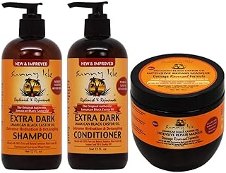 Coffret shampoing et après-shampooing avec nouveau masque sunny isle amélioré et huile de ricin noire jamaïcaine foncée hydratante et démêlante 12 oz. La boutique en ligne DIAYTAR COTE D'IVOIRE propose une large gamme de produits à des prix compétitifs, avec plus de 300 000 références disponibles. Les clients peuvent profiter d'une expérience d'achat en ligne sécurisée et fiable, avec une livraison rapide et un service client de haute qualité. DIAYTAR COTE D'IVOIRE est la référence incontournable pour les ivoiriens qui cherchent à acheter en ligne.